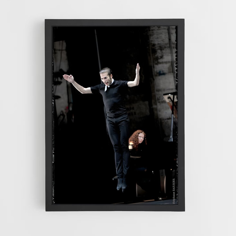Poster La Scène Éblouissante – affiche Danse (vue 2)